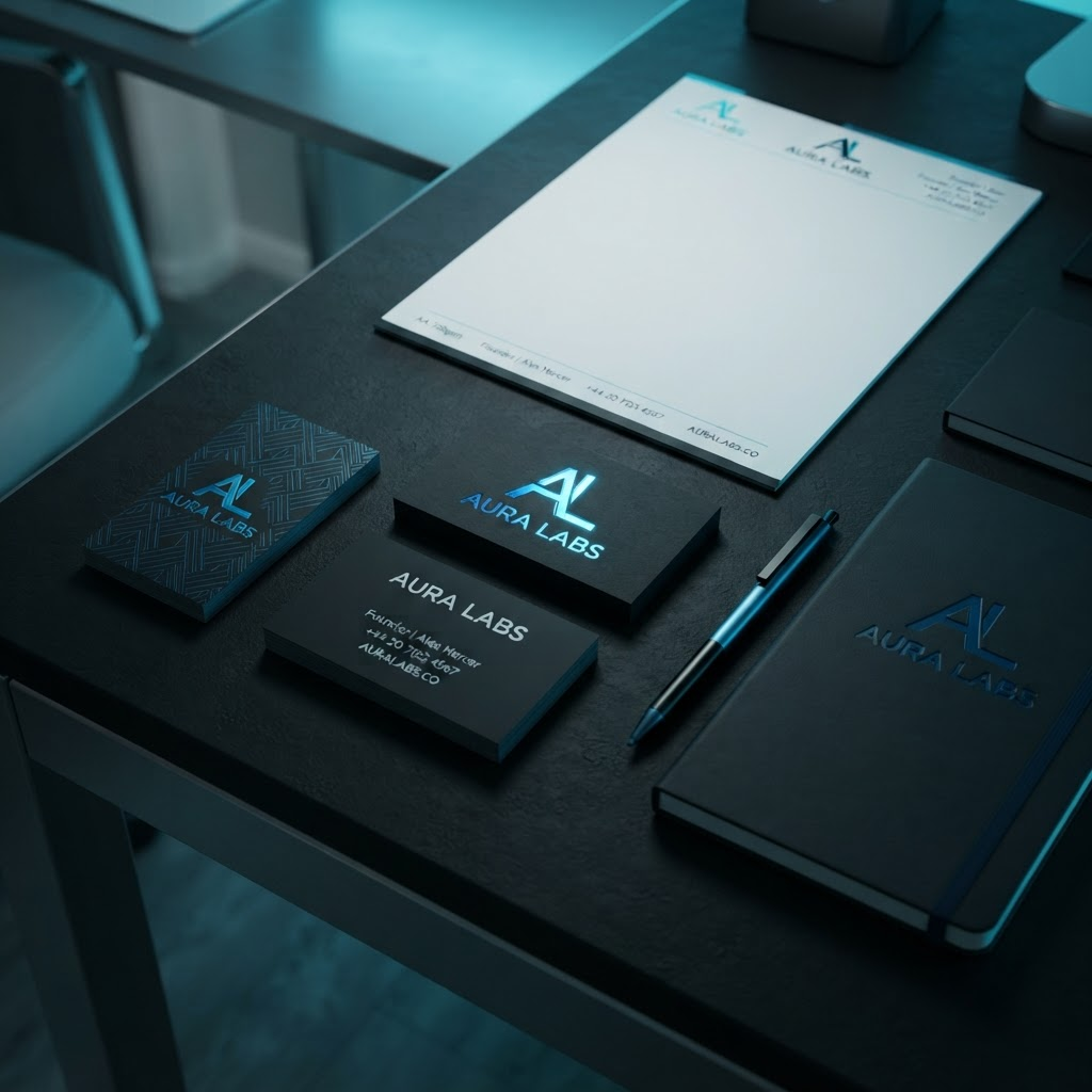 Brand identity mockup